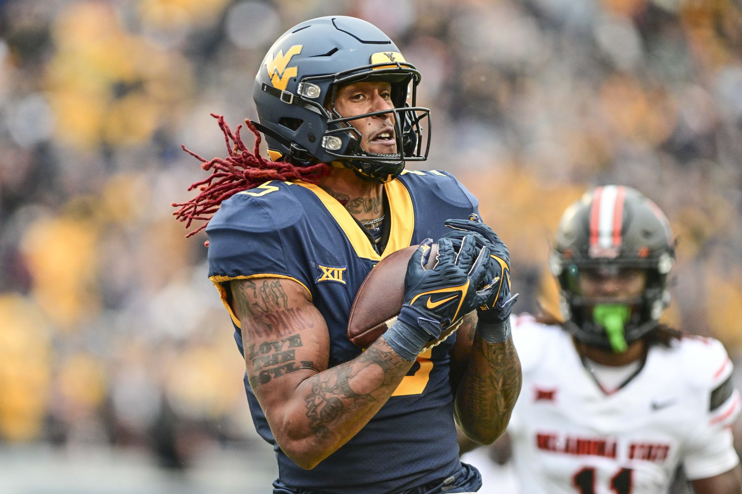 WVU receiver Devin Carter signs with Carolina Panthers